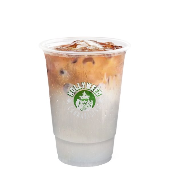 Amnesia Haze Iced Latte jeges kávé termékfotó – Hollyweed Cannabistro