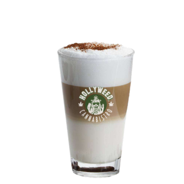 Caffé Latte termékfotó – Hollyweed Cannabistro