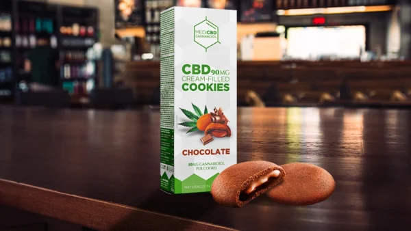 Chocolate Cream Cookies (90mg CBD) termékfotó