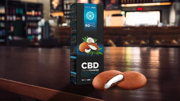 Coconut Cream Cookies (90mg CBD) termékfotó