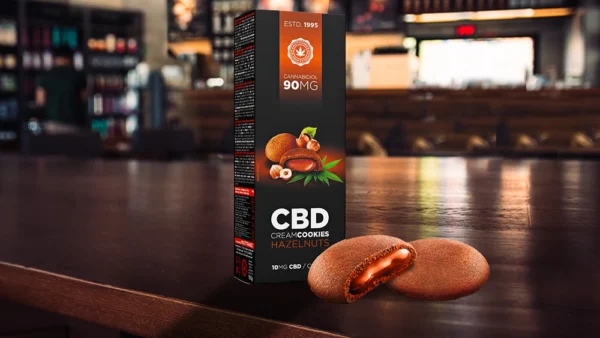 Hazelnut Cream Cookies (90mg CBD) termékfotó