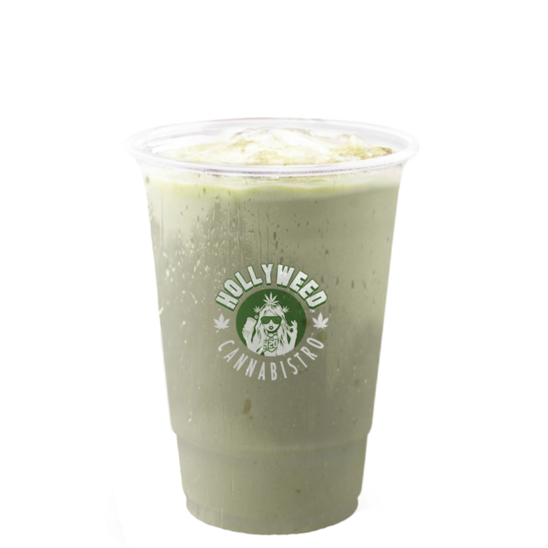 Iced Matcha Latte termékfotó – Hollyweed Cannabistro