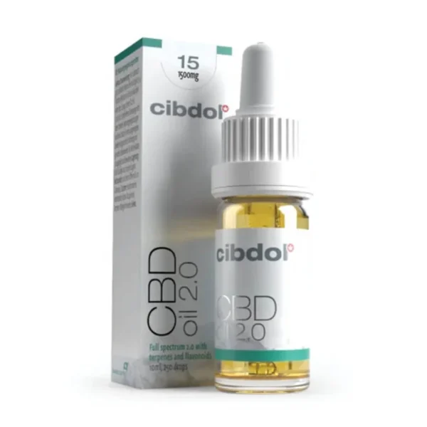 Cibdol CBD Oil 2.0 – 15% 1500 mg (10 ml) termékfotó a Hollyweed webshopban