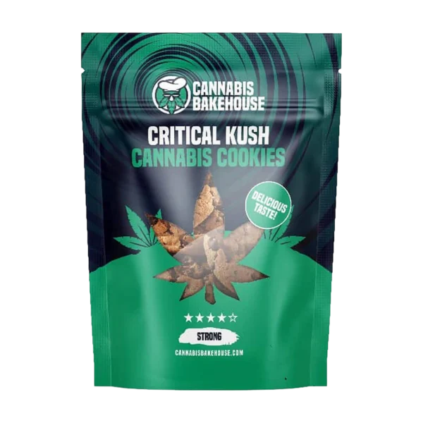 Cannabis Bakehouse Critical Kush Cannabis Cookies tasak