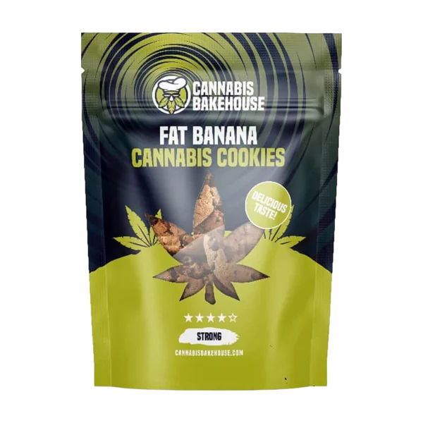 Cannabis Bakehouse Fat Banana Cannabis Cookies tasak
