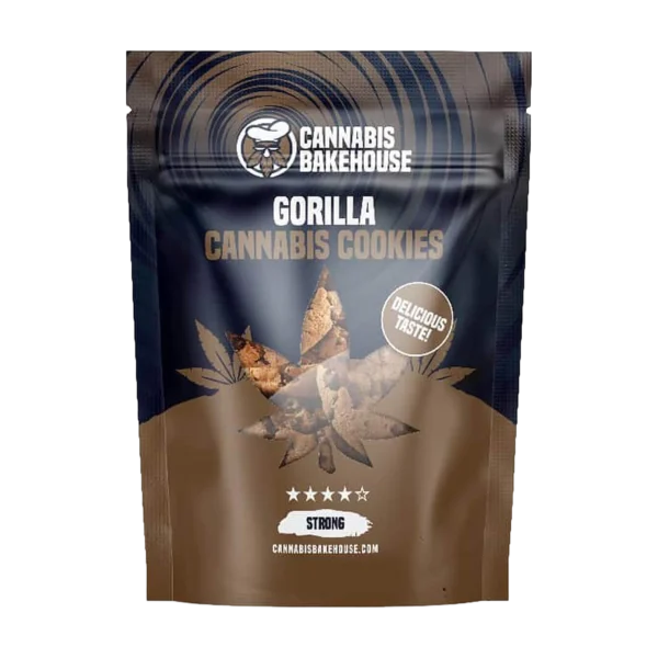 Cannabis Bakehouse Gorilla Cannabis Cookies tasak