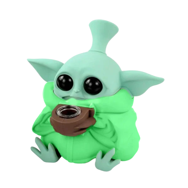 Alien Zöld Silicone Bong (13 cm) termékfotó
