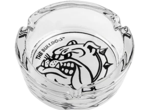 The Bulldog Original Fehér Üveg Hamutál