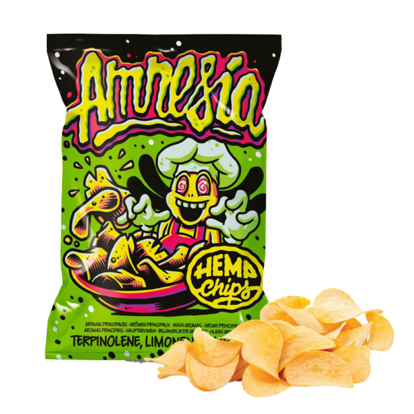 Hemp Chips Amnesia (35 g) termékfotó a Hollyweed webshopban