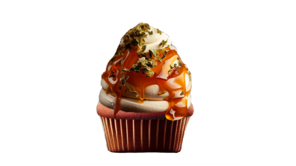 Caramello Kush Weedcake termékfotó a Hollyweed webshopban