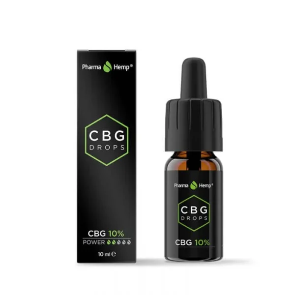 Pharma Hemp CBG cseppek MCT olaj 10% (10 ml) termékfotó a Hollyweed webshopban