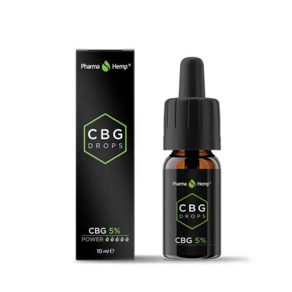 Pharma Hemp CBG cseppek MCT olaj 5% (10 ml) termékfotó a Hollyweed webshopban