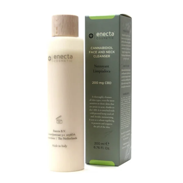 Enecta arc- és nyaktisztító 200 mg CBD (200 ml) termékfotó