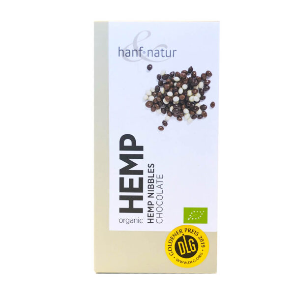Hanf Natur csokoládés kendermag (100 g) termékfotó a Hollyweed webshopban