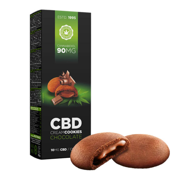 Haze csokoládékrémmel töltött kekszek (90 mg CBD) termékfotó a Hollyweed webshopban