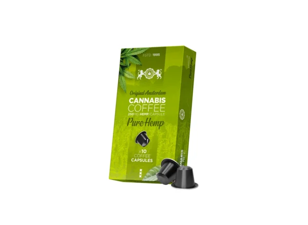 Pure Hemp Nespresso® kávékapszula (250 mg hemp) termékfotó a Hollyweed webshopban