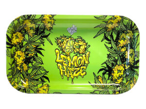 Best Buds Lemon Haze Metal Rolling Tray Long Tálca 16×27 cm
