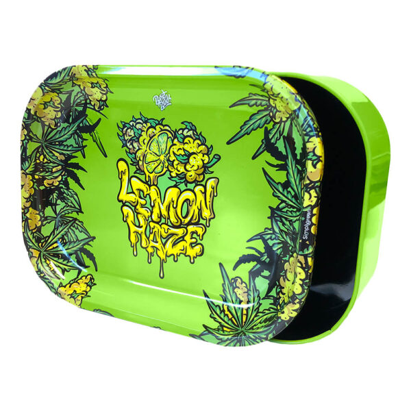 Best Buds Lemon Haze mintás tárolós sodrótálca