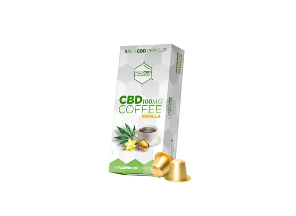 MediCBD Vanilla Nespresso® kávékapszula (10 mg CBD) termékfotó a Hollyweed webshopban