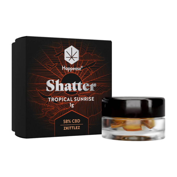Shatter 58% CBD Zkittlez