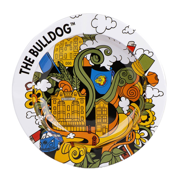 The Bulldog Original City Life Metal Ashtray termékfotó