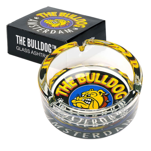 The Bulldog Original színes üveg hamutál termékfotó