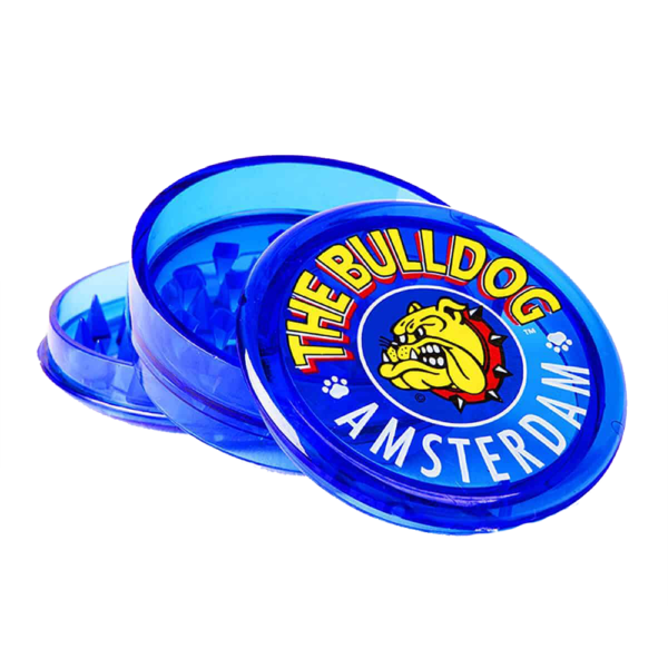 The Bulldog kék grinder