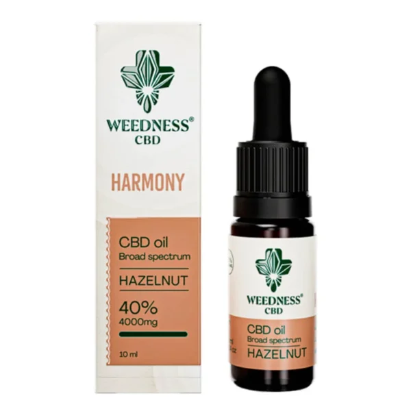 Weedness mogyoróolajos CBD olaj, 40%