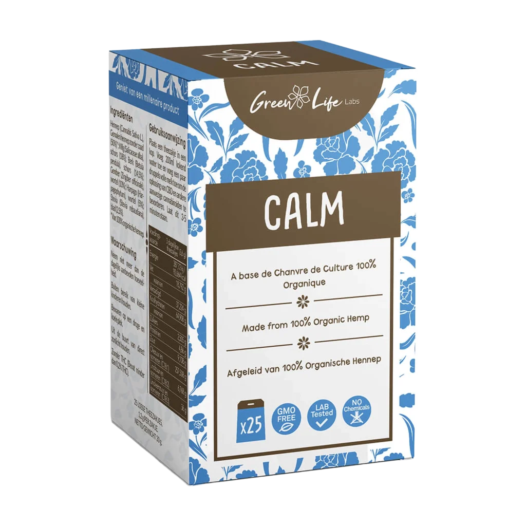 Green Life Organic Hemp Calm Tea 30g