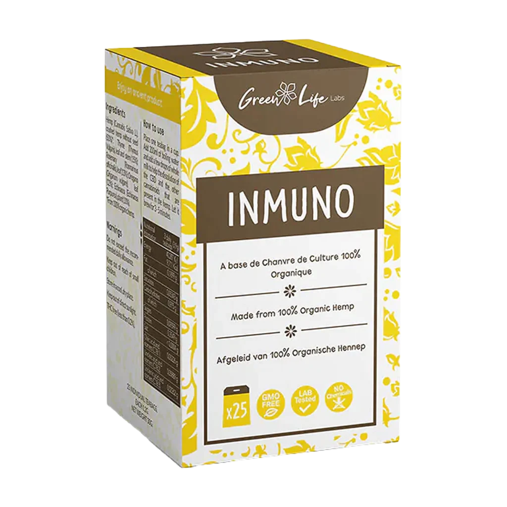Green Life Organic Hemp Inmuno Tea 30g