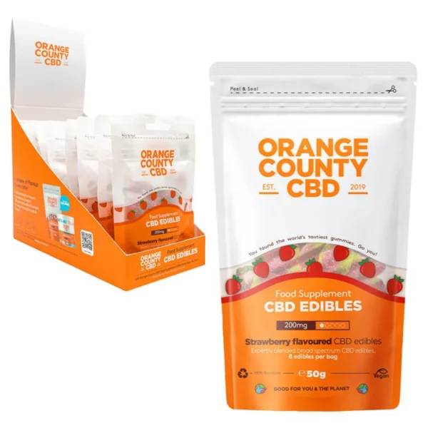 Orange County CBD Grab Bag eperízű gumicukor