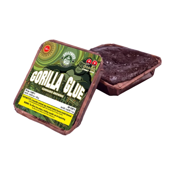 Gorilla Glue Cannabis Brownie 75 g – Hollyweed saját márkás brownie