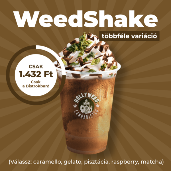 WeedShake akciós banner — többféle variáció, csak a Cannabistrókban