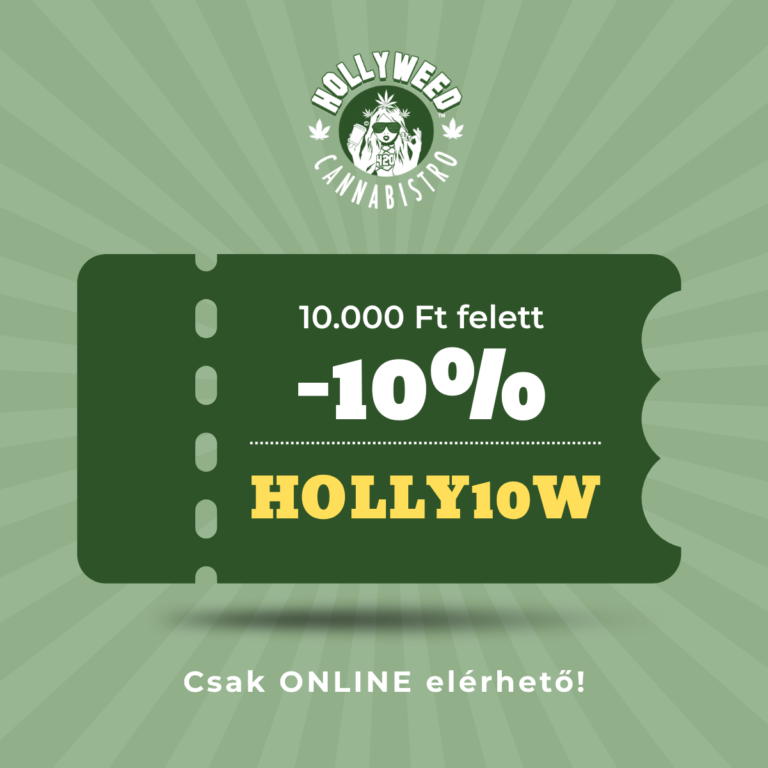 HOLLY10W kuponkód