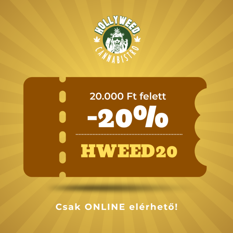 HWEED20 kuponkód