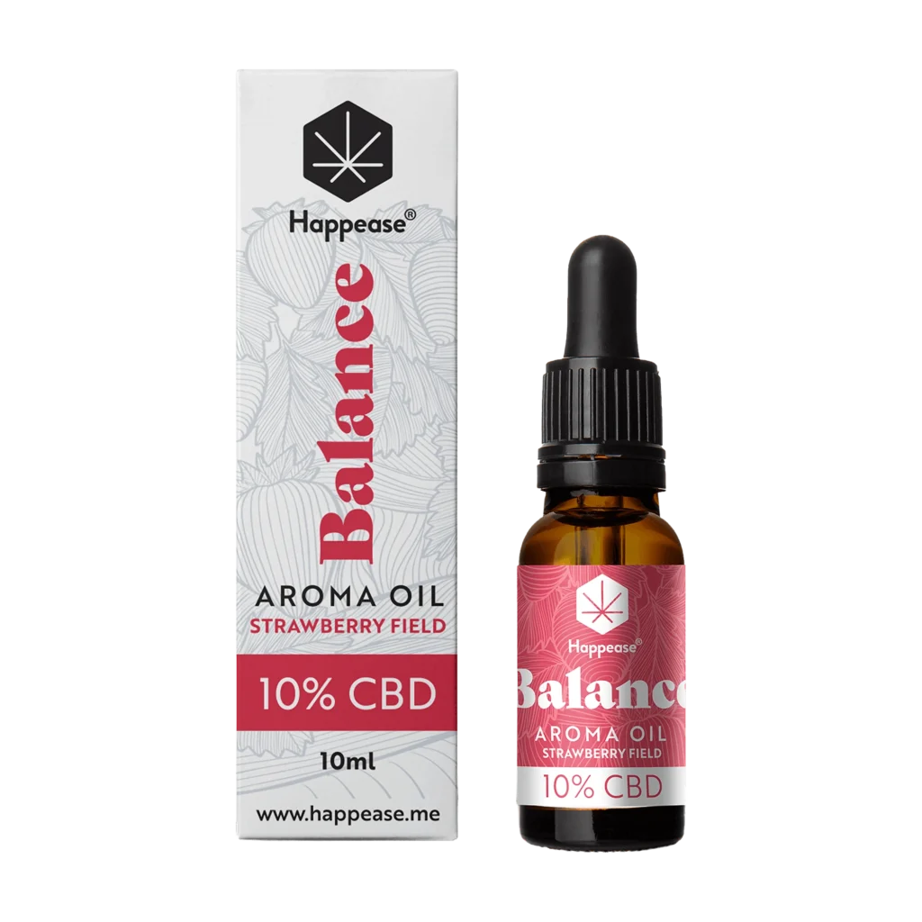 CBD Olaj Balance (10%) - Strawberry Field