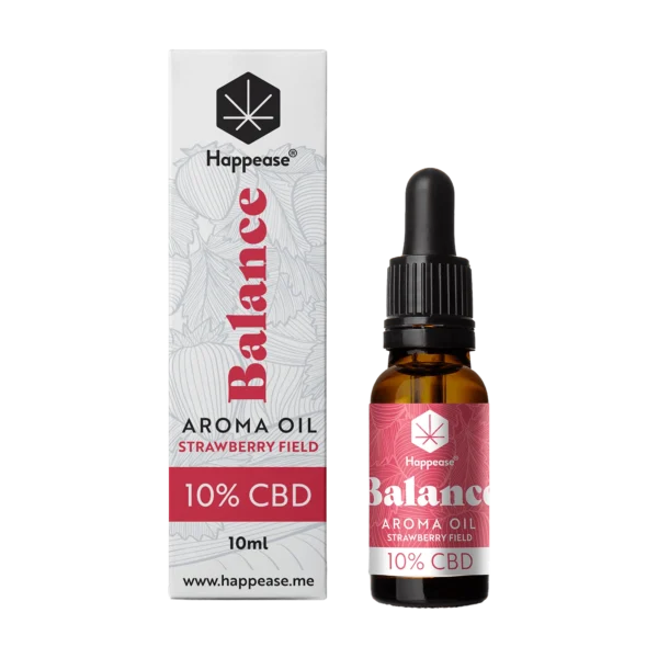CBD Olaj Balance (10%) – Strawberry Field