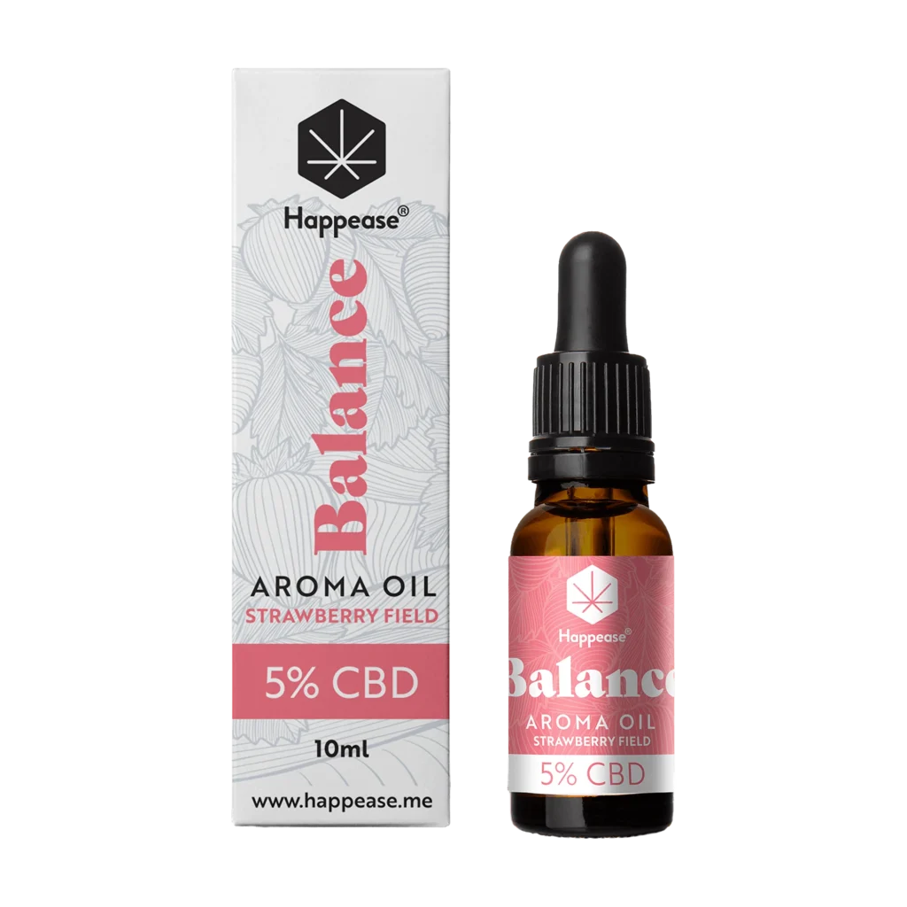 CBD Olaj Balance (5%) - Strawberry Field