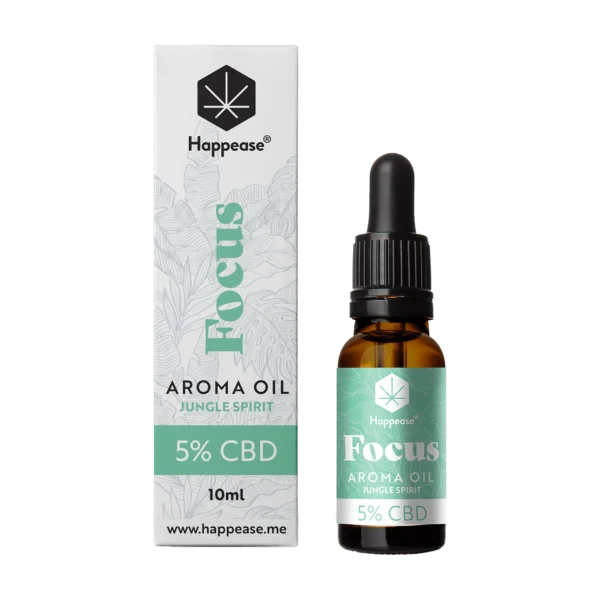 CBD Olaj Focus (5%) – Jungle Spirit