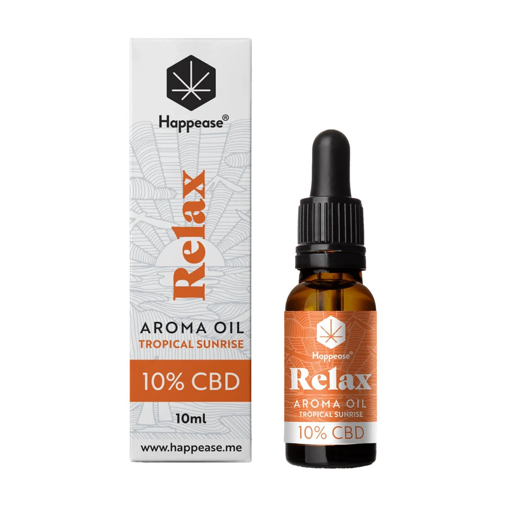 CBD Olaj Relax (10%) - Tropical Sunrise