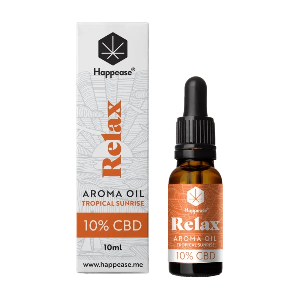 CBD Olaj Relax (10%) – Tropical Sunrise