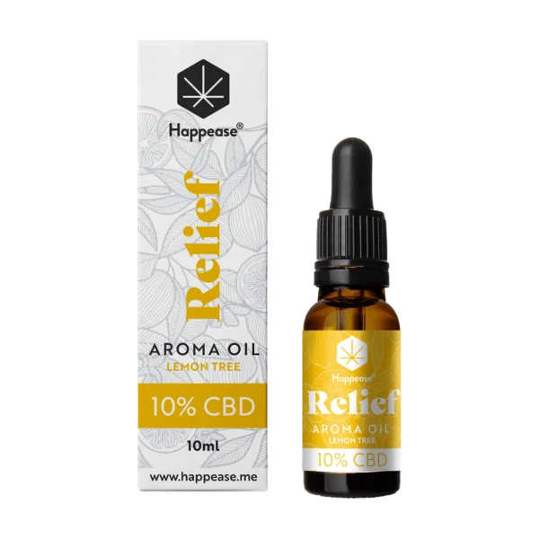 CBD Olaj Relief (10%) – Lemon Tree