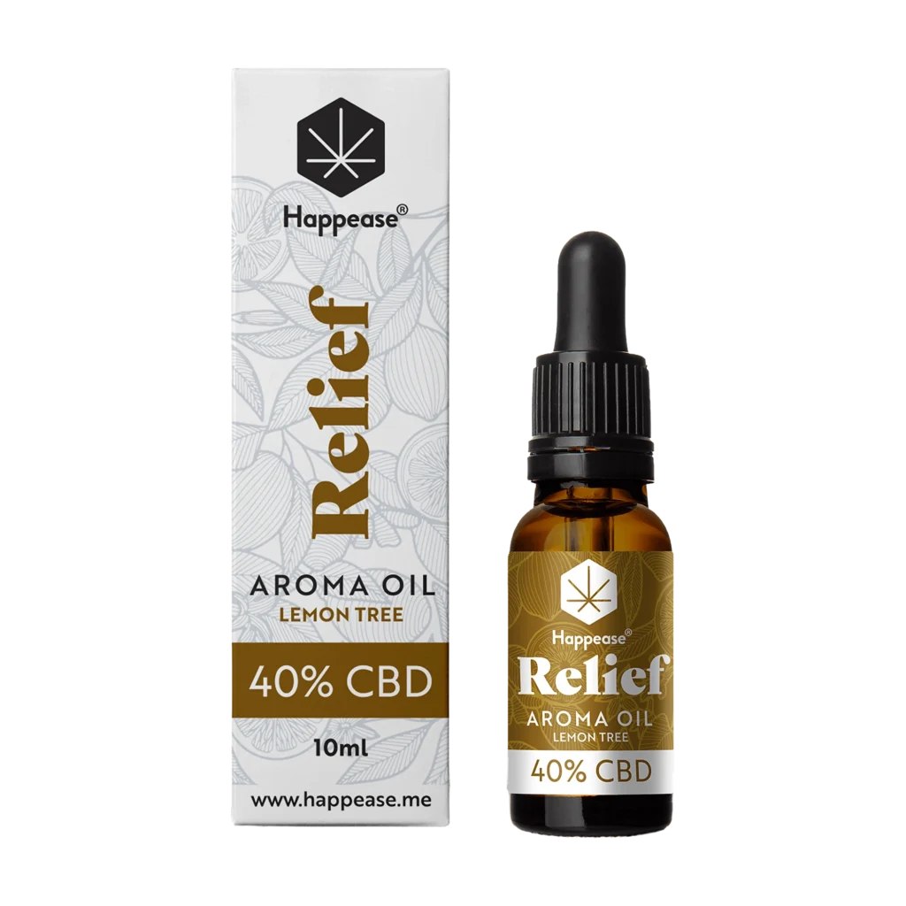 CBD Olaj Relief (40%) - Lemon Tree