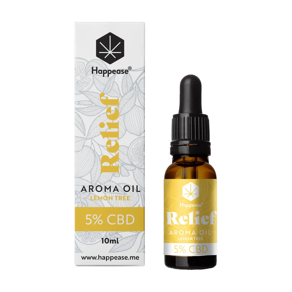 CBD Olaj Relief (5%) - Lemon Tree