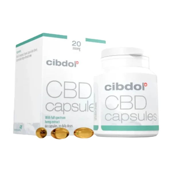 Cibdol 20% CBD Lágyzselés Kapszula (60 capsules)