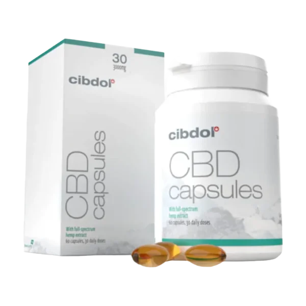 Cibdol 30% CBD Lágyzselés Kapszula (60 capsules)