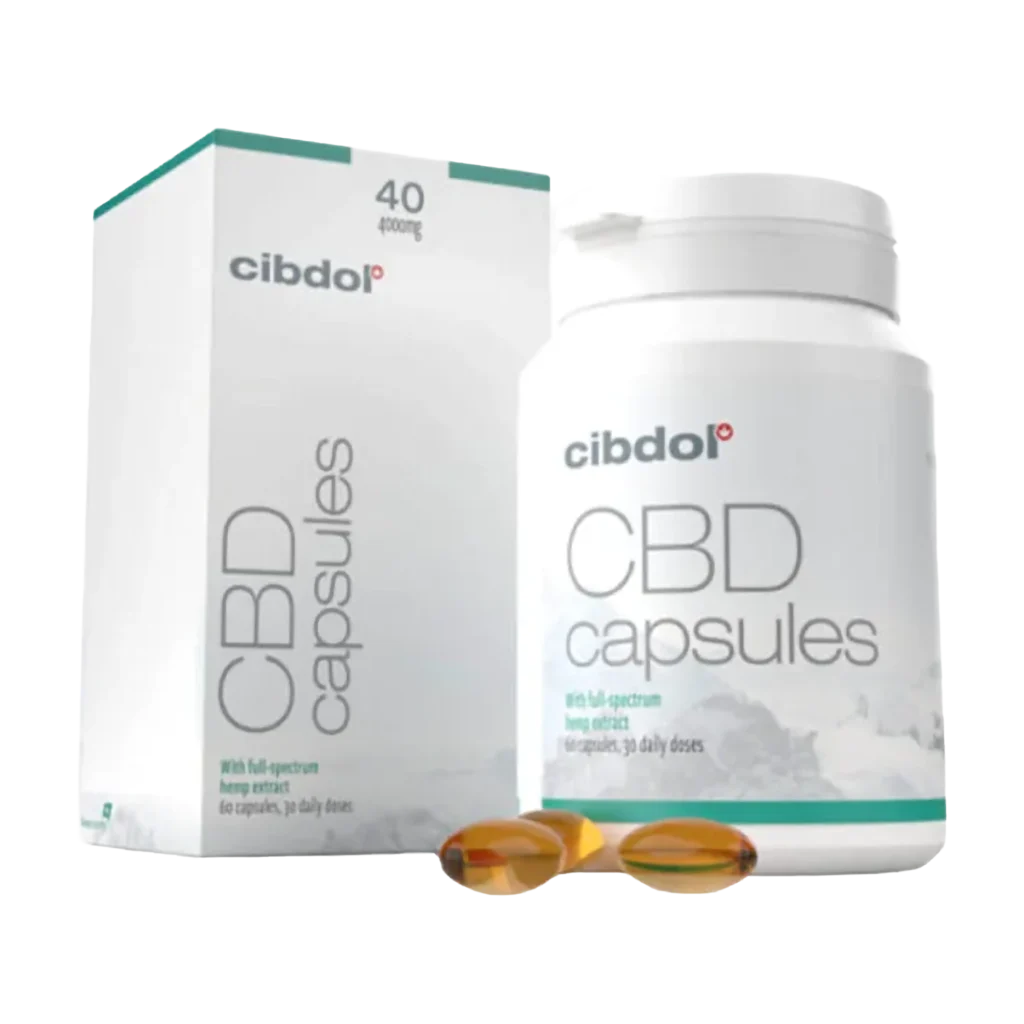 Cibdol Lágyzselés Kapszula 40% CBD (60 capsules)