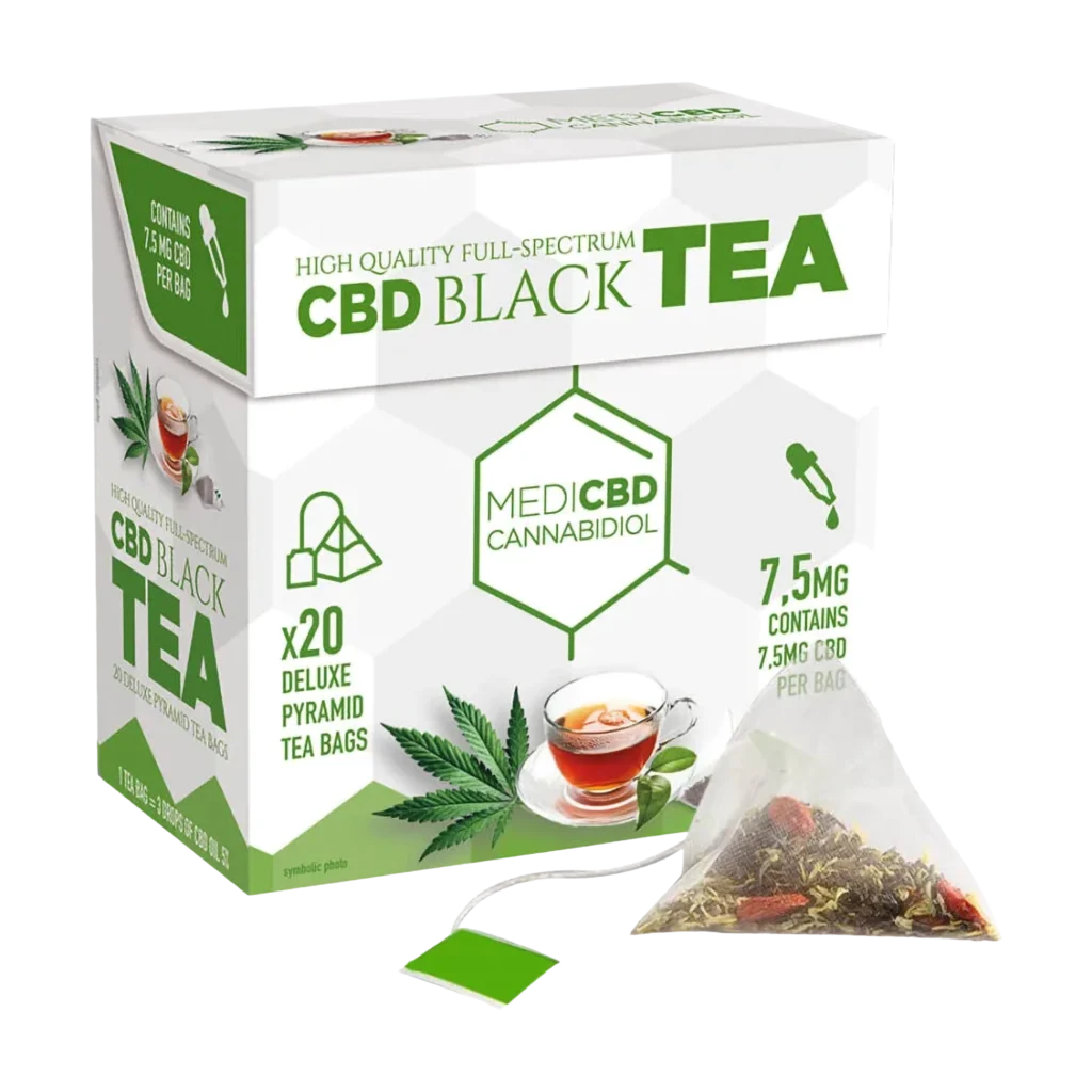 MediCBD Fekete Tea 7.5mg CBD
