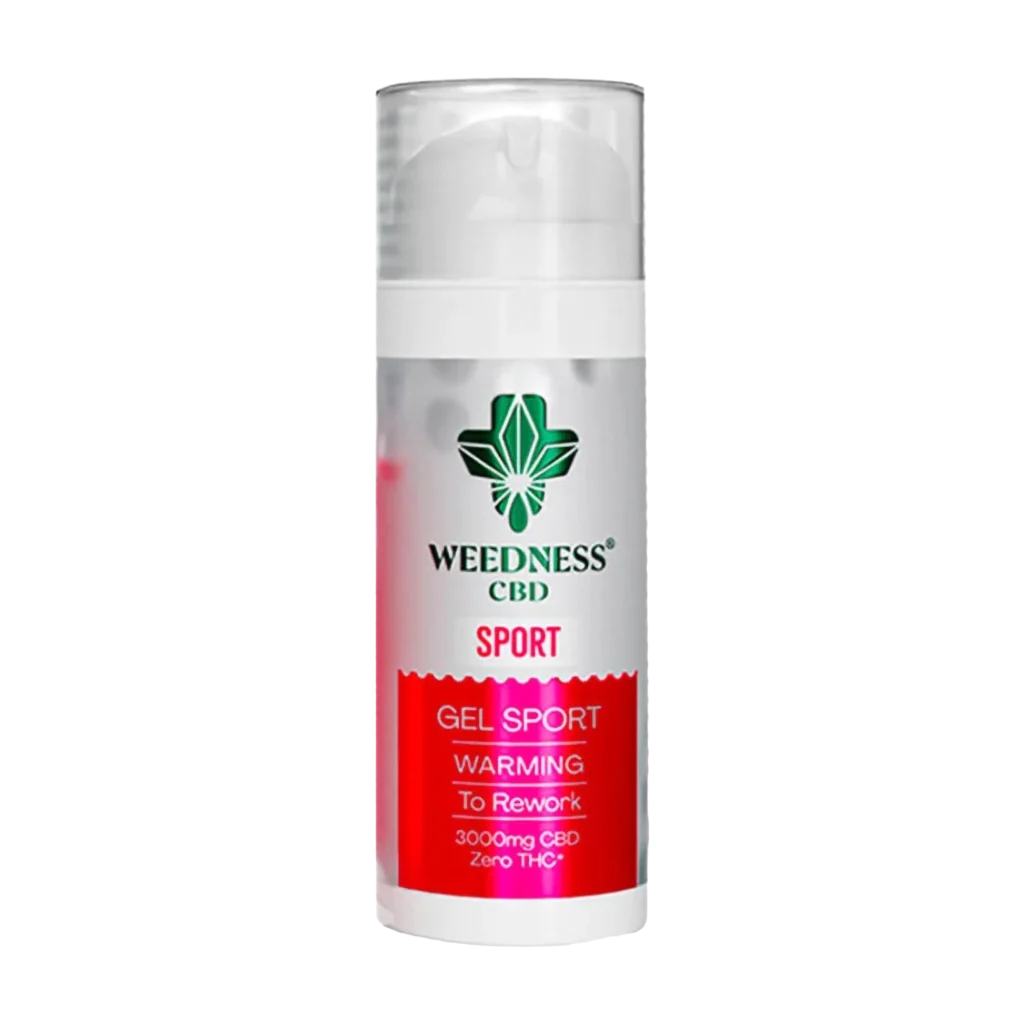 Weedness - Sport Melegítő Gél  3000mg CBD (100ml)