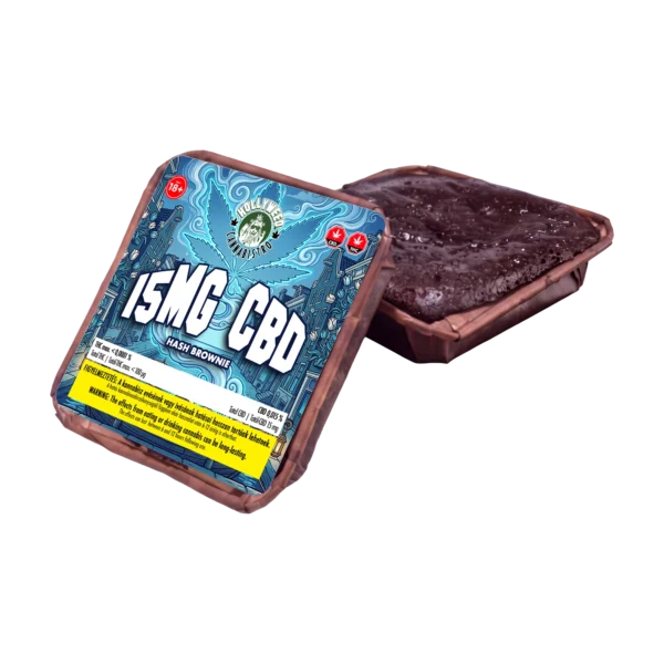 15 mg CBD Hash Brownie – Hollyweed saját márkás brownie